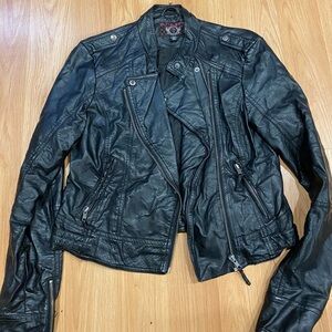 Real leather jacket